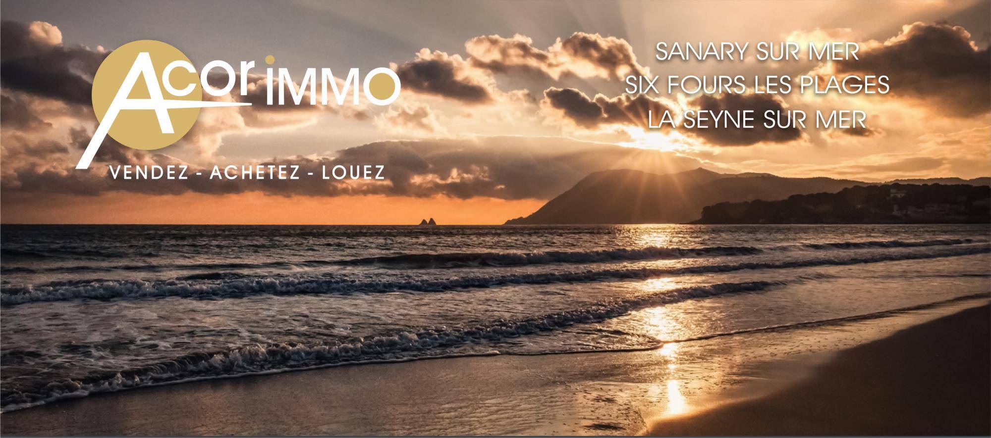Acor'immo Agence Immobilire - Vente maison et appartement Six fours les plages