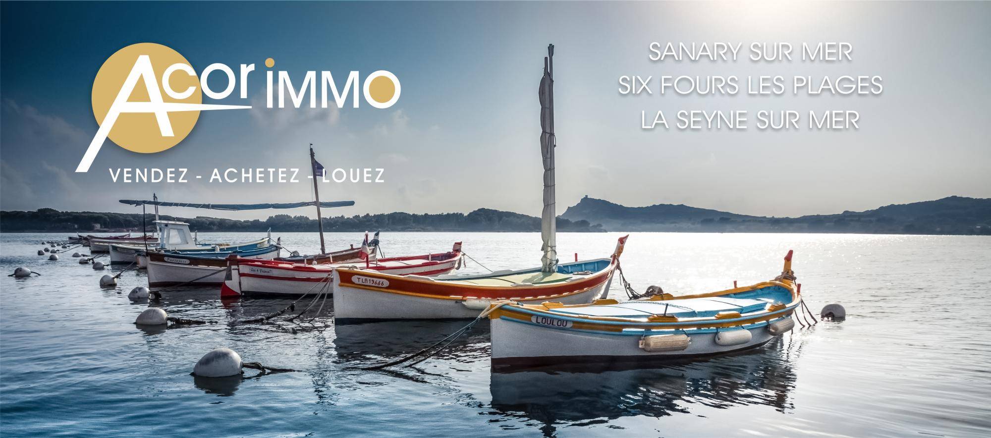 Acor'immo Agence Immobilire - Vente maison et appartement La seyne sur mer et Six fours les plages